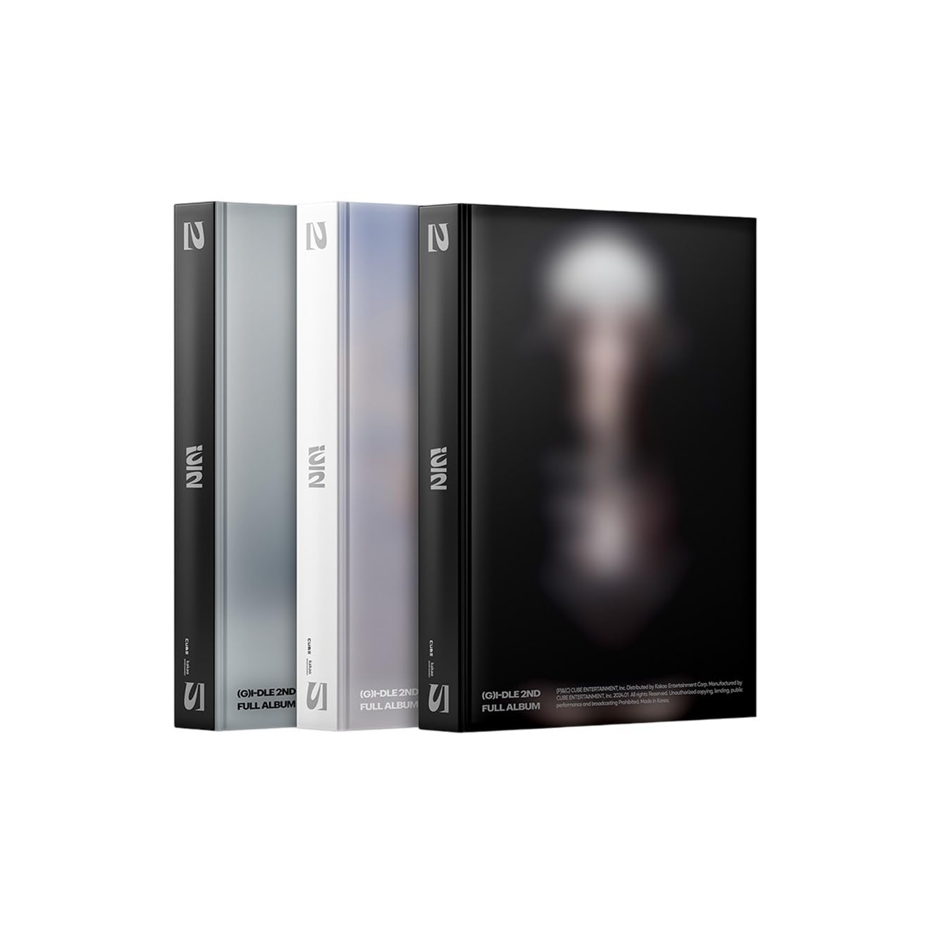 G) I-DLE 2nd Full [2] Album SET + (3 Folded Poster) Super Lady